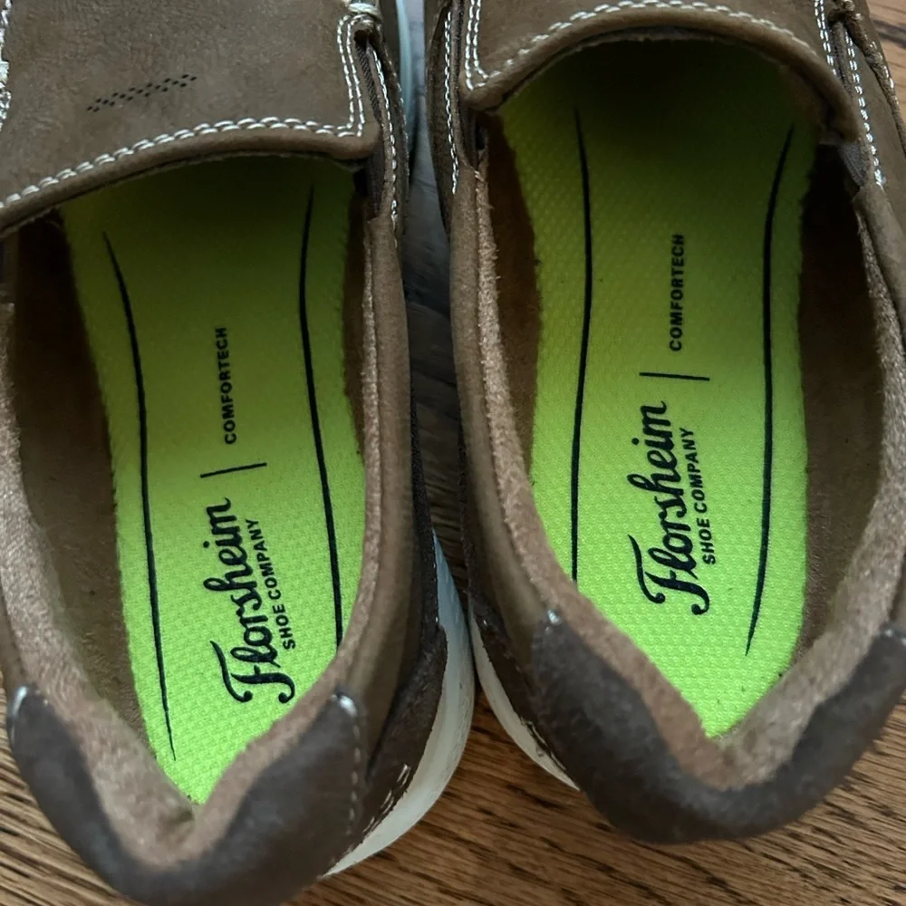 Florsheim leather shoes, boys 3